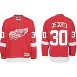 nhl deroit red wings #30 osgood red