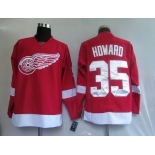 nhl deroit red wings #35 hdward red