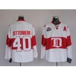 nhl deroit red wings #40 zetterberg white winter classic