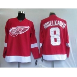 nhl deroit red wings #8 abdelkader red