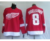 nhl deroit red wings #8 abdelkader red