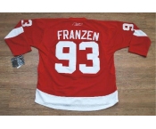 nhl deroit red wings #93 franzen red