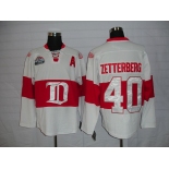 nhl detoit red wings #40 zetterberg white(winter classic)