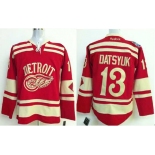 nhl detroit red wings #13 datsyuk red[2014 winter classic]