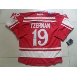 nhl jerseys deroit red wings #19 yzerman red[2014 winter classic]