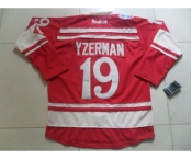 nhl jerseys deroit red wings #19 yzerman red[2014 winter classic]