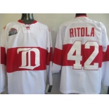 nhl jerseys deroit red wings #42 ritola white (winter classic)