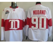 nhl jerseys deroit red wings #90 modano white (winter classic)