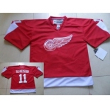 nhl jerseys detroit red wings #11 alfredsson red