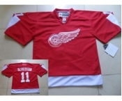 nhl jerseys detroit red wings #11 alfredsson red