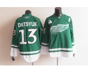 nhl jerseys detroit red wings #13 datsyuk green