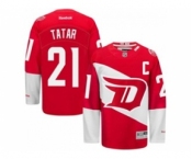 nhl jerseys detroit red wings #21 tatar red[2016 Stadium][patch C]