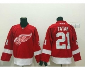 nhl jerseys detroit red wings #21 tatar red