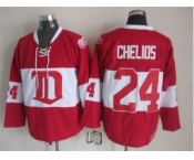 nhl jerseys detroit red wings #24 chelios red[chelios]