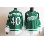 nhl jerseys detroit red wings #40 zetterberg green