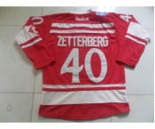 nhl jerseys detroit red wings #40 zetterberg red[2014 winter classic]