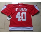 nhl jerseys detroit red wings #40 zetterberg red