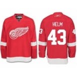 nhl jerseys detroit red wings #43 darren helm red