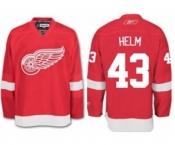 nhl jerseys detroit red wings #43 darren helm red