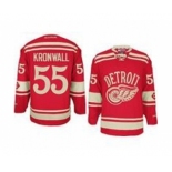 nhl jerseys detroit red wings #55 kronwall red[2014 winter classic]