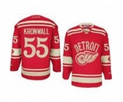 nhl jerseys detroit red wings #55 kronwall red[2014 winter classic]