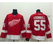 nhl jerseys detroit red wings #55 kronwall red