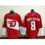 nhl jerseys detroit red wings #8 abdelkader red[stadium]