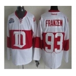 nhl jerseys detroit red wings #93 franzen white[winter classic]