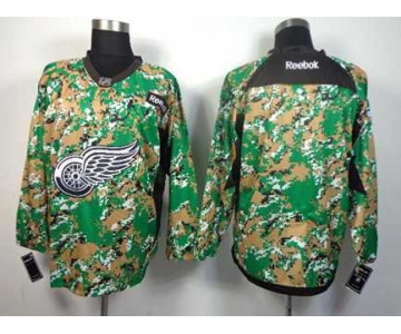 nhl jerseys detroit red wings blank camo[patch C]