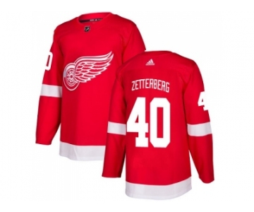 Youth Adidas Detroit Red Wings #40 Henrik Zetterberg Red Home Authentic Stitched NHL Jersey