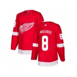 Youth Adidas Detroit Red Wings #8 Justin Abdelkader Red Home Authentic Stitched NHL Jersey