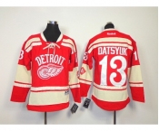 youth nhl detroit red wings #13 datsyuk red[2014 winter classic]