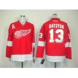 youth nhl jerseys deroit red wings #13 datsyuk red