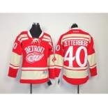 youth nhl jerseys detroit red wings #40 zetterberg red[2014 winter classic]