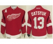 youth nhl jerseys detroit red wings #43 datsyuk red[patch A][datsyuk]