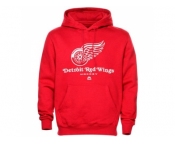 Detroit Red Wings Majestic Steel Critical Victory VIII Fleece Hoodie