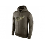 Men's Detroit Red Wings Nike Salute To Service NHL Hoodie