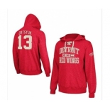 nhl jerseys detroit red wings #13 datsyuk red[pullover hooded sweatshirt][ccm]