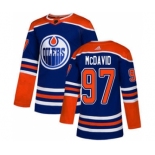 Men's Edmonton Oilers #97 Connor McDavid Royal Alternate Stitched Hockey Jersey