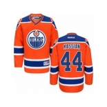 Men's Reebok Edmonton Oilers #44 Zack Kassian Authentic Orange Third NHL Jersey