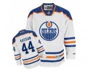 Men's Reebok Edmonton Oilers #44 Zack Kassian Authentic White Away NHL Jersey