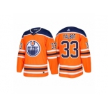 Men's adidas Cam Talbot Edmonton Oilers #33 Orange 2018 New Season Team Home Jersey