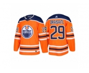 Men's adidas Leon Draisaitl Edmonton Oilers #29 Orange 2018 New Season Team Home Jersey