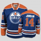 nhl edmonton oilers #14 eberle lt.blue