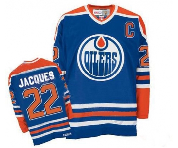 nhl edmonton oilers #22 jacques lt.blue[ccm]