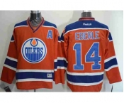 nhl jerseys edmonton oilers #14 eberle orange[patch A]