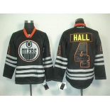 nhl jerseys edmonton oilers #4 hall black