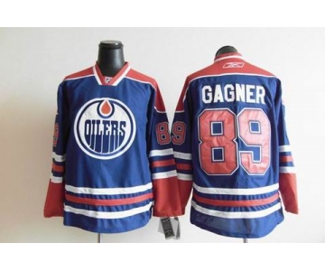 nhl jerseys edmonton oilers #89 gagner lt.blue