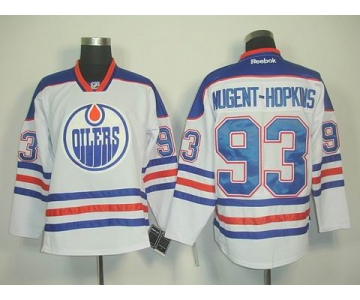 nhl jerseys edmonton oilers #93 nugent-hopkins white