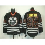 nhl jerseys edmonton oilers #94 smyth black